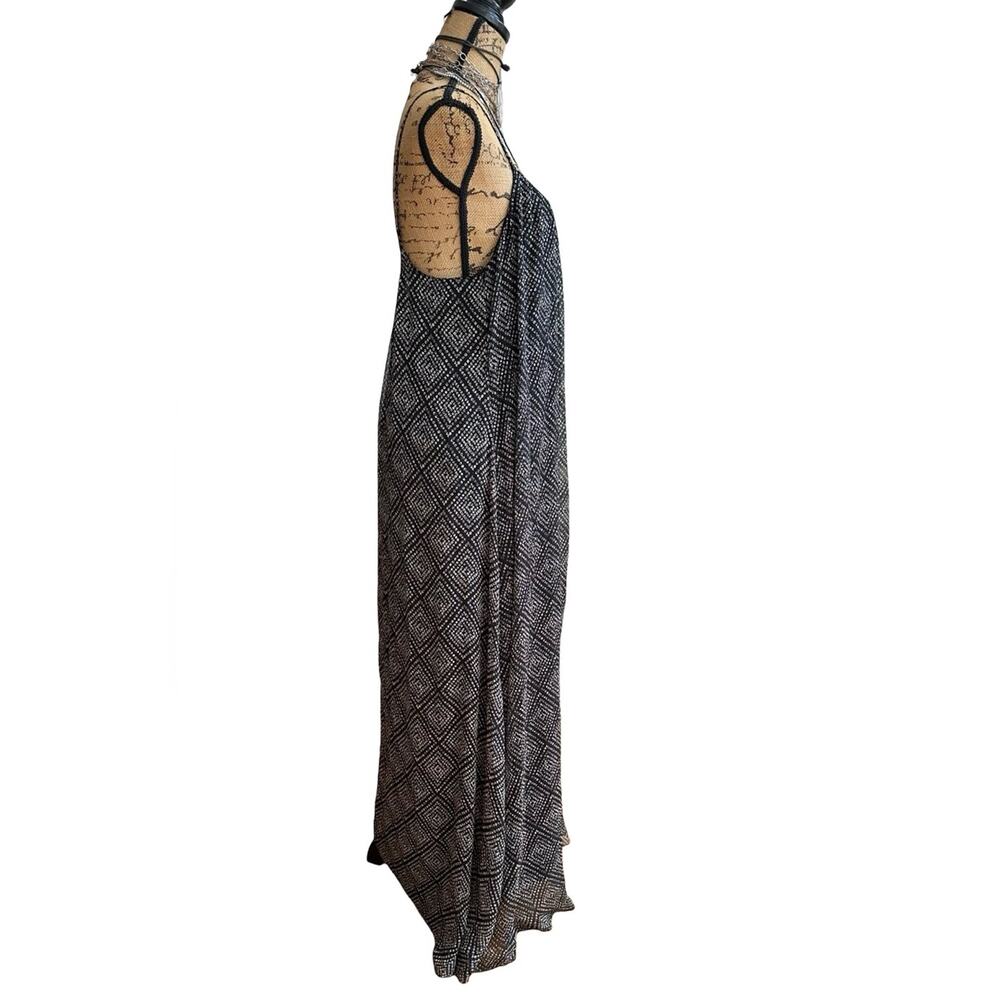 Jessica Simpson Black & White Geometric Maxi Skirt - SIZE L - LARGE - Picture 8 of 10